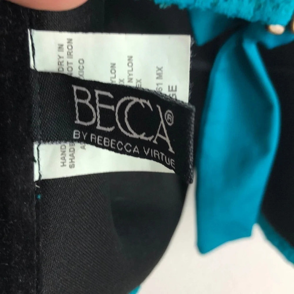 NEW BECCA By Rebecca Virtue Top L Bottom M Swimwear - Picture 8 of 14